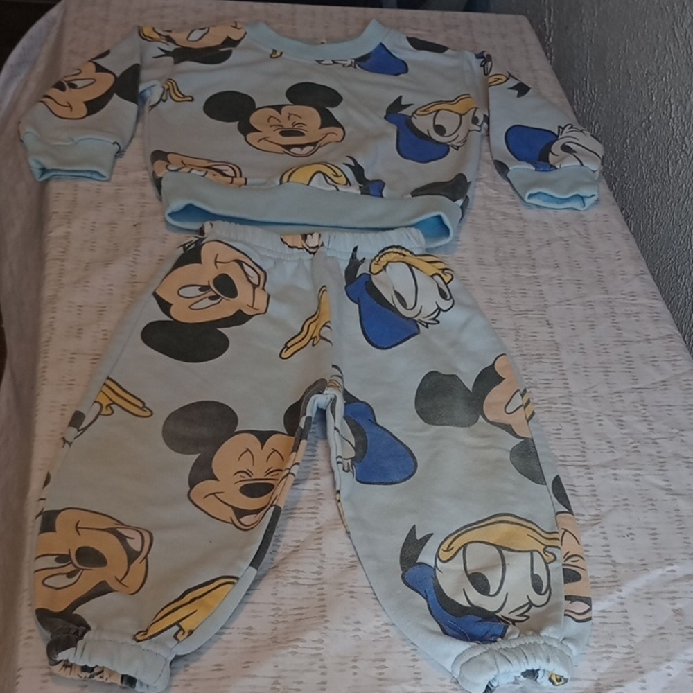 Disney Character Pajama Set